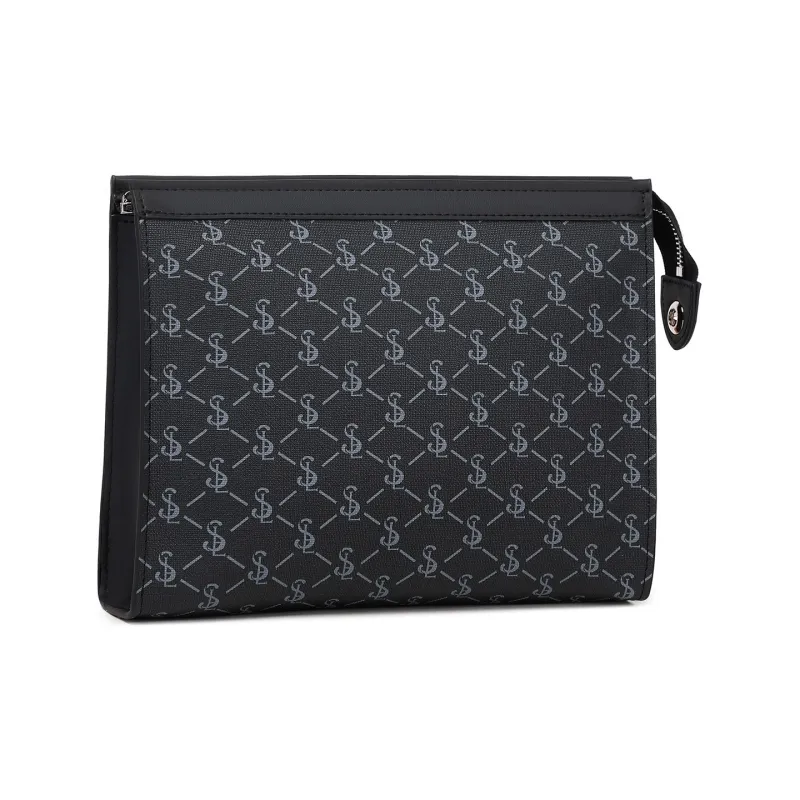 Slazenger PVC Clutch Regular Unisex Pattern Black-0