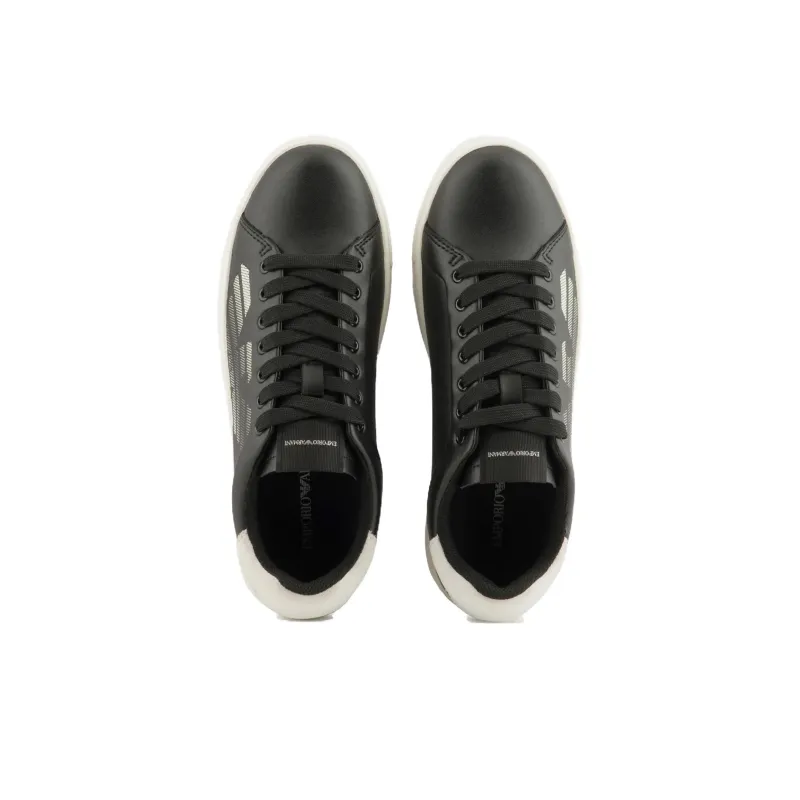 EMPORIO ARMANI ASV Eagle-ebemllished Sneakers-4