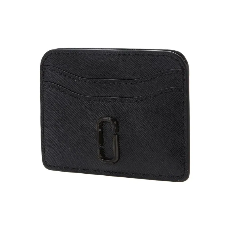 MARC JACOBS Leather Card Holder Card Holder Men's Black-1