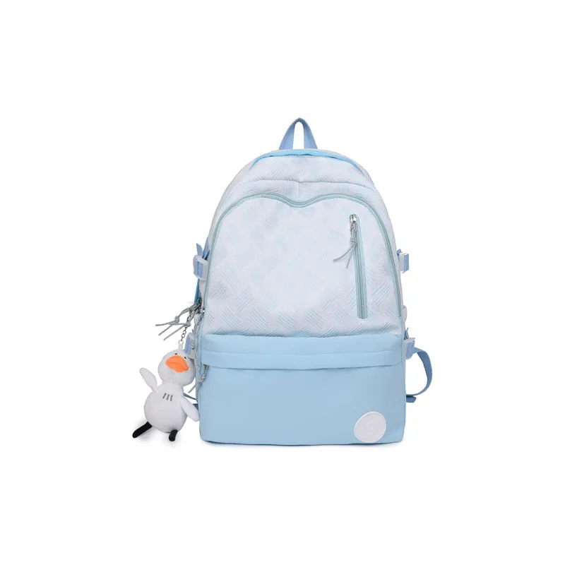 RUIPAI Nylon Backpack Regular Women's Light Purple/Light Green/Light Blue/Pink/Gray-8