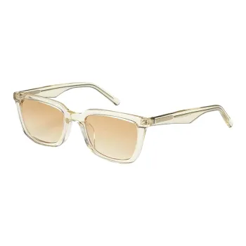 PUBLIC BEACON Acetate Rectangular Sunglasses Unisex Transparent