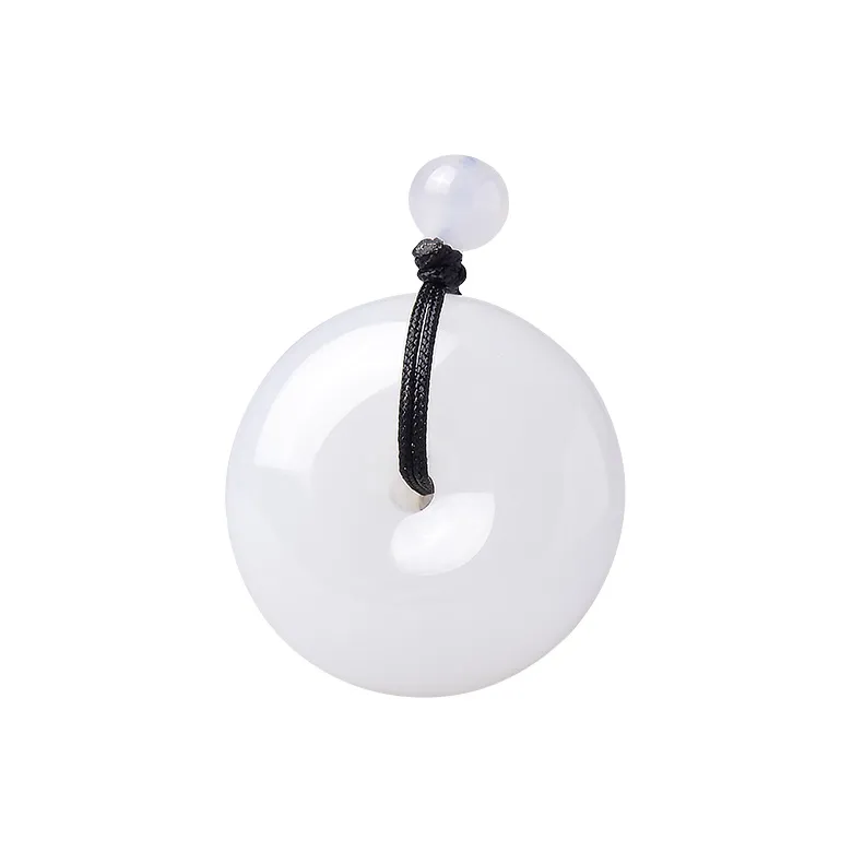 Survival Pendants White Jade Unisex-0