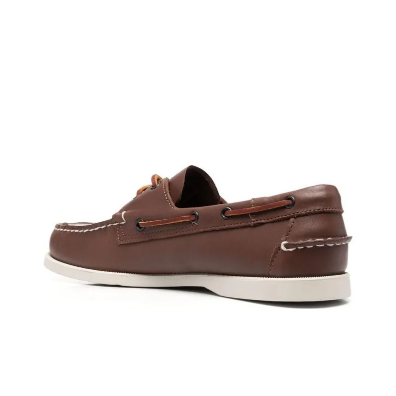 Sebago Lace-up Leather Loafers-3
