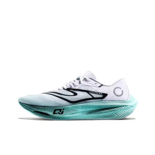 Erke Zhijing 2.0 Cushioning Wear Resistant Low Top Running Shoes Men's Azure