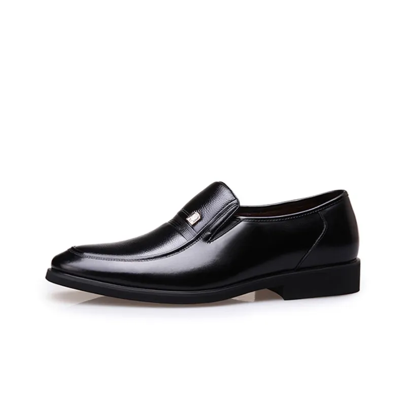 LAORENTOU Dress Shoes Men Low Top Black-19