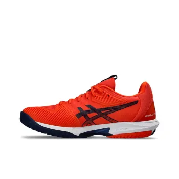Asics Solution Speed FF 3 Abrasion Resistant Low Top Tennis Shoes Men's Orange