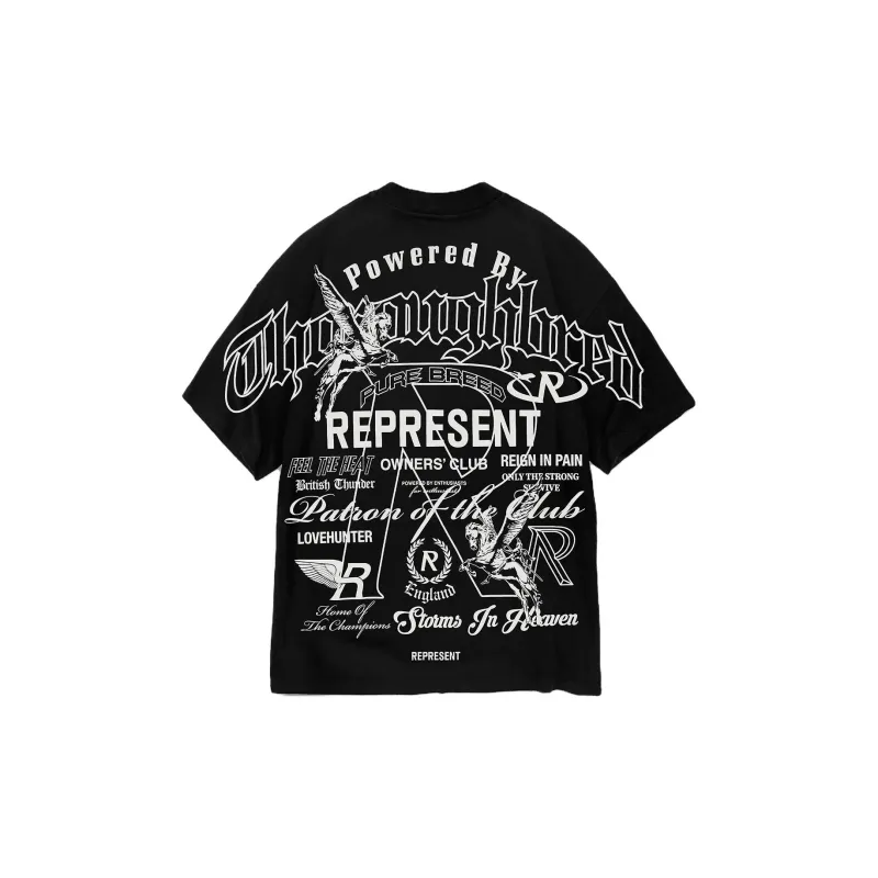 REPRESENT T Shirts Men Black-1