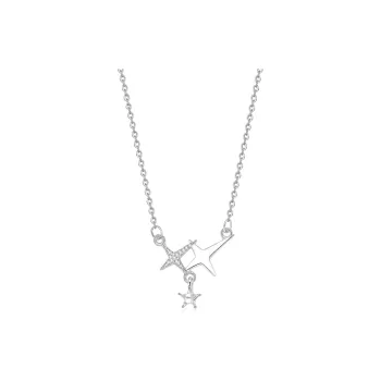 Asia Star Alloy Necklaces Women's