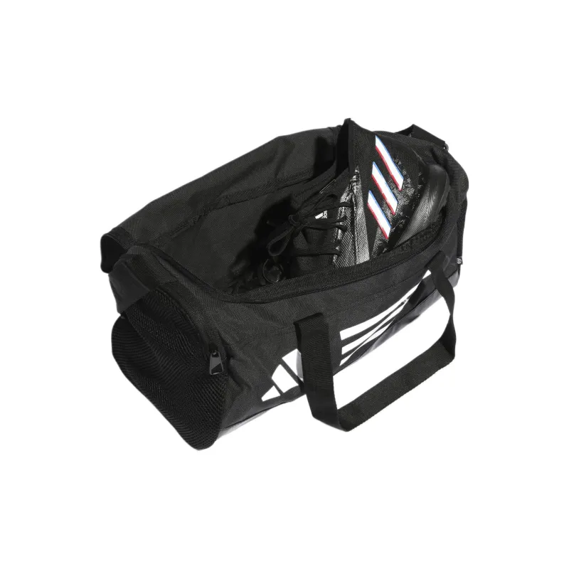 Adidas Essential Polyester Gym Bag Extra Small Unisex Black & White-3