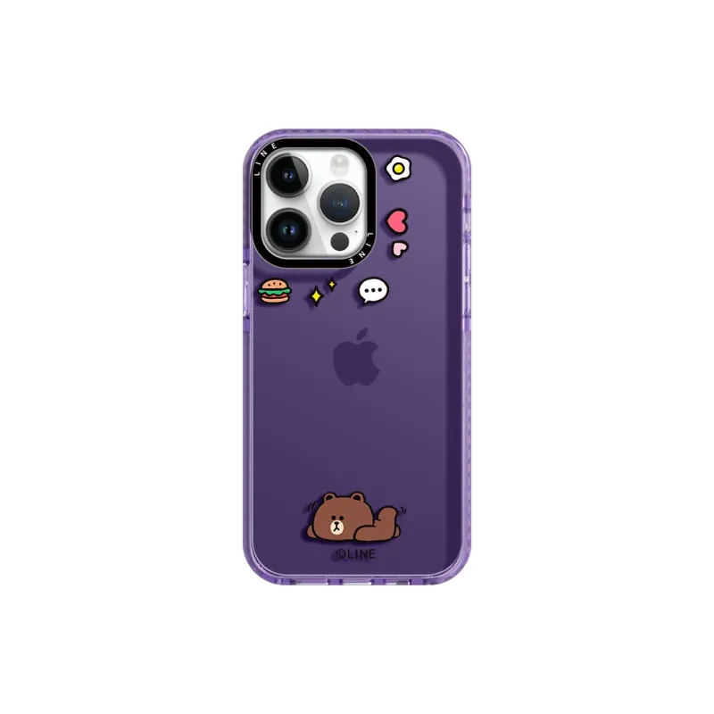 Taluoni x BULANGXIONG Silicone Material Light Luxury Phone Cases Apple 15/14/13/12/11/ Cute Style-9