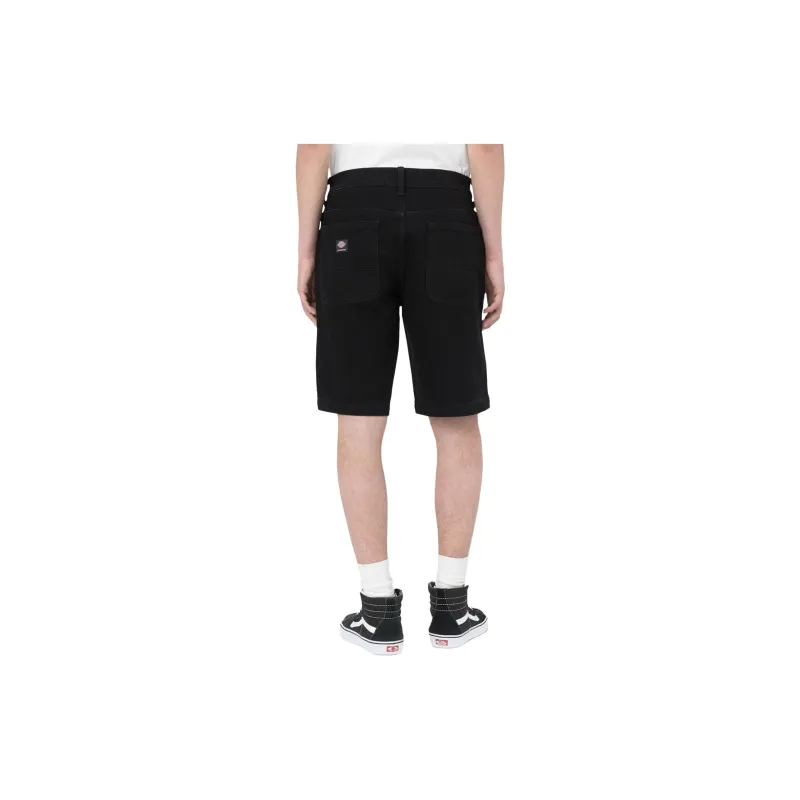 Dickies Skateboarding Loose Fit Wingville Shorts 11' Denim Shorts Men's Black-1