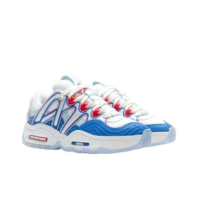 LiNing Yi 2.0 Rui 2.0 Mars Low-Top Casual Shoes Unisex White Blue-3