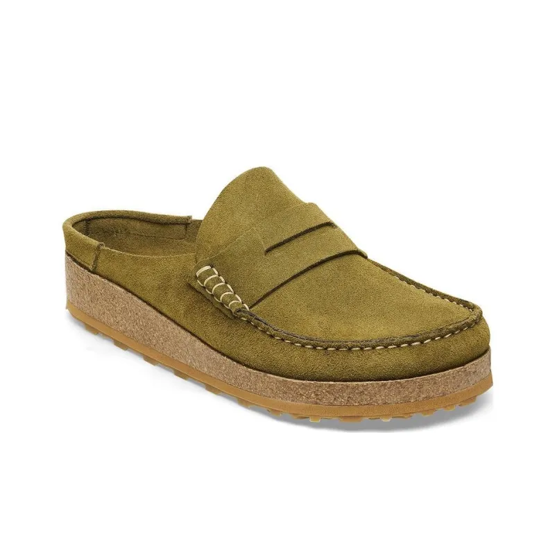 Birkenstock Naples Wrap toe Slippers Men's Pine Green Regular-1