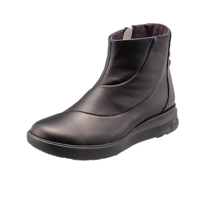 Asics Pedalla Ladies 2E Ankle Boots Women's Black-2
