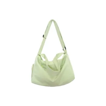 Boniu Polyamide Nylon Travel Bag, Crossbody Bag, Gym Bag Medium Size Unisex Green/Pink/Black/White/Red/Yellow