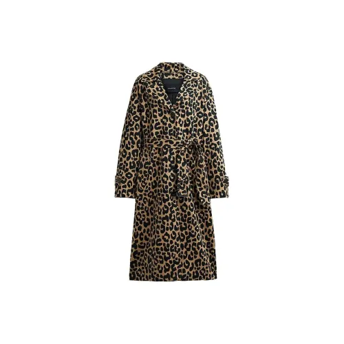 COACH Trench Coats Women's Brown