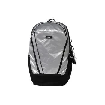 FILA Nylon Backpack Unisex Bright Gray
