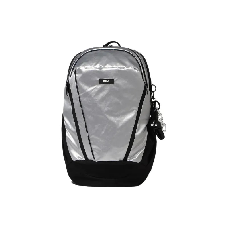 FILA Nylon Backpack Unisex Bright Gray-0