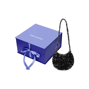 Lost In Echo Sheepskin Waterdrop-Shaped Bag Shoulder Bag Unisex