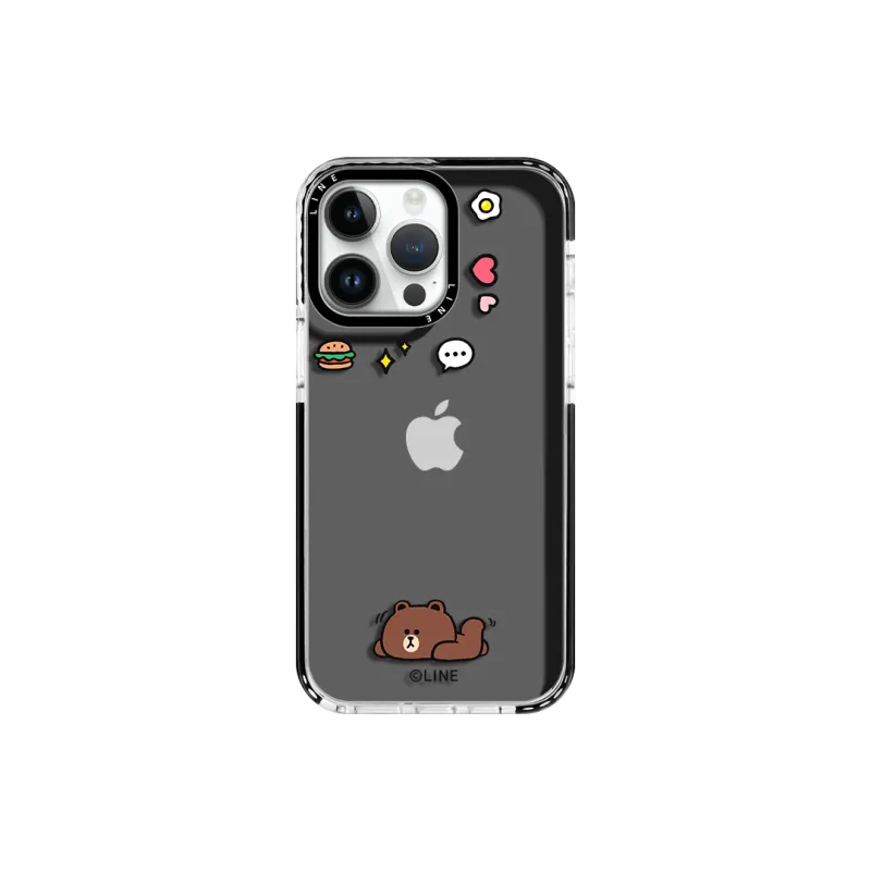 Taluoni x BULANGXIONG Silicone Material Light Luxury Phone Cases Apple 15/14/13/12/11/ Cute Style-3