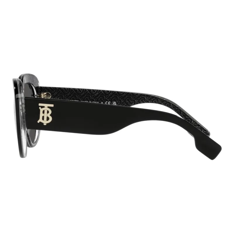 Burberry Acetate Cat Eye Sunglasses Women's Black-2