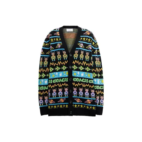 COACH Knitwear Women's Mixed Black