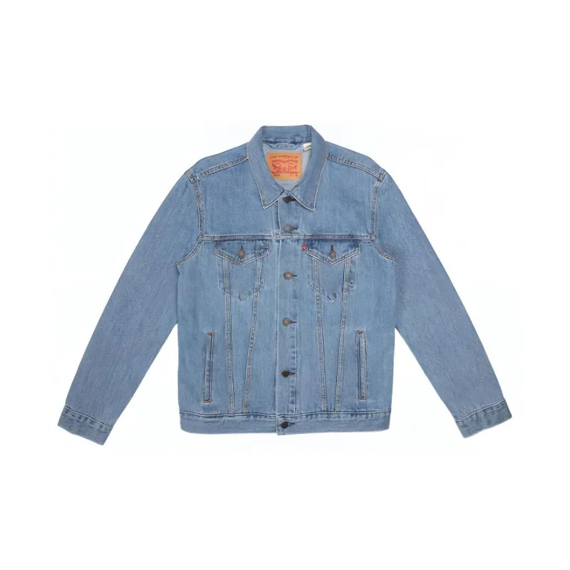 Levis Denim Jackets Men Blue-0