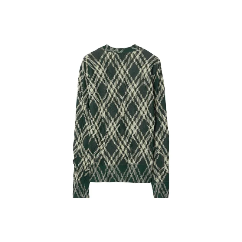 Burberry Plaid check Crinkled effect Jumper-1