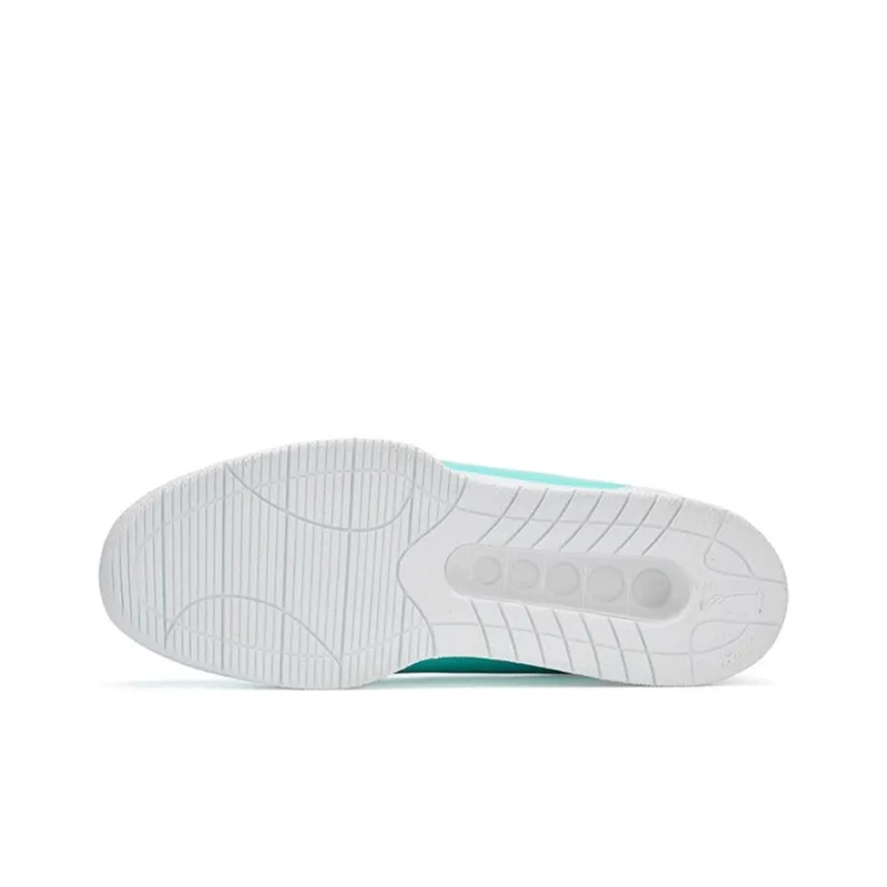 DO WIN Low Top Training Shoes Unisex White Blue-4