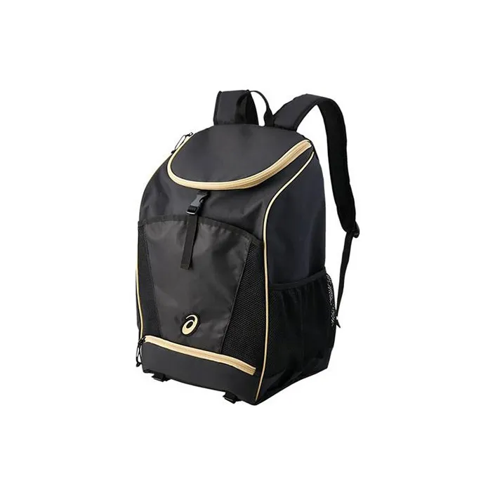 Asics Polyester Backpack Regular Unisex Performance Black/Gold-1