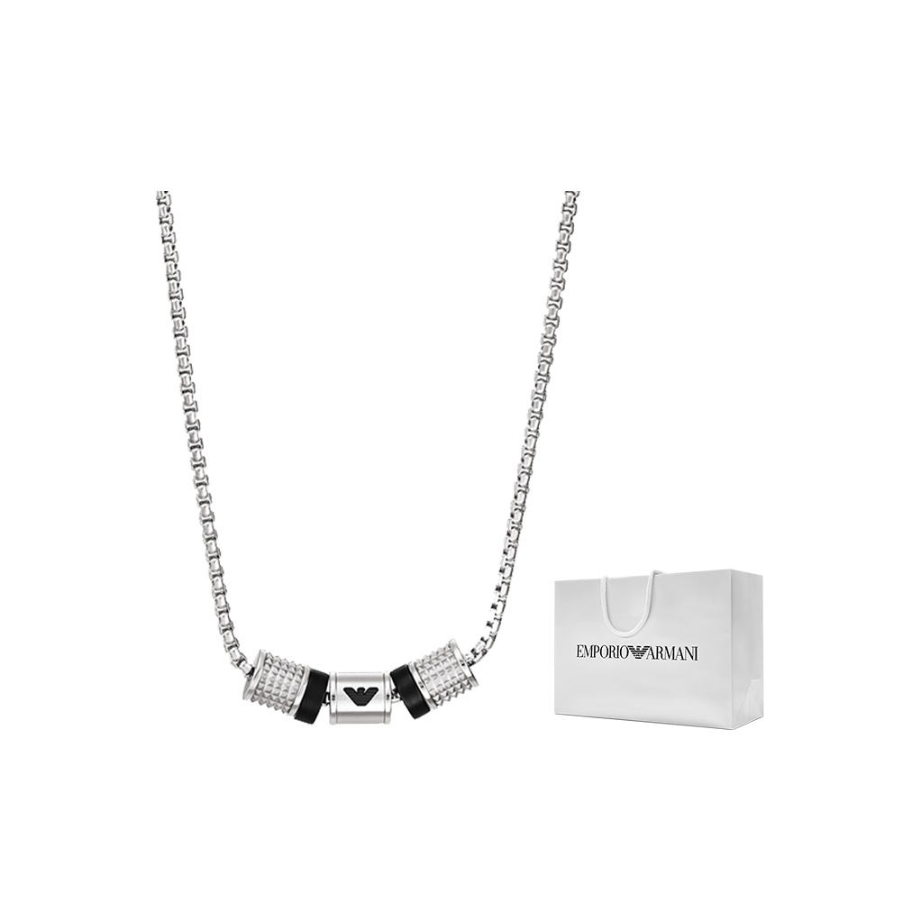 EMPORIO ARMANI Rondelle Necklace Men