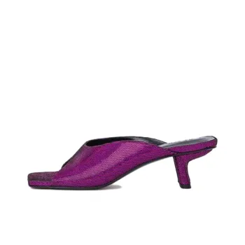By Far Slide Slippers Women's Purple