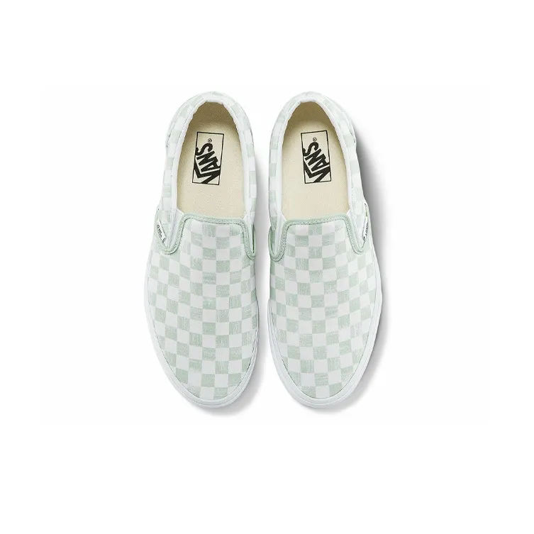 Vans Classic Slip on Greenwhite-2