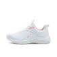 White Pink-Fleece-Lined