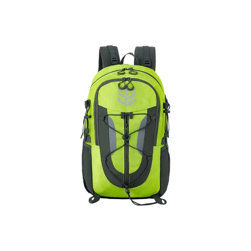 Explorers Nylon 30L/40L Backpack Unisex Green/Orange/Black/Fruit Green-6