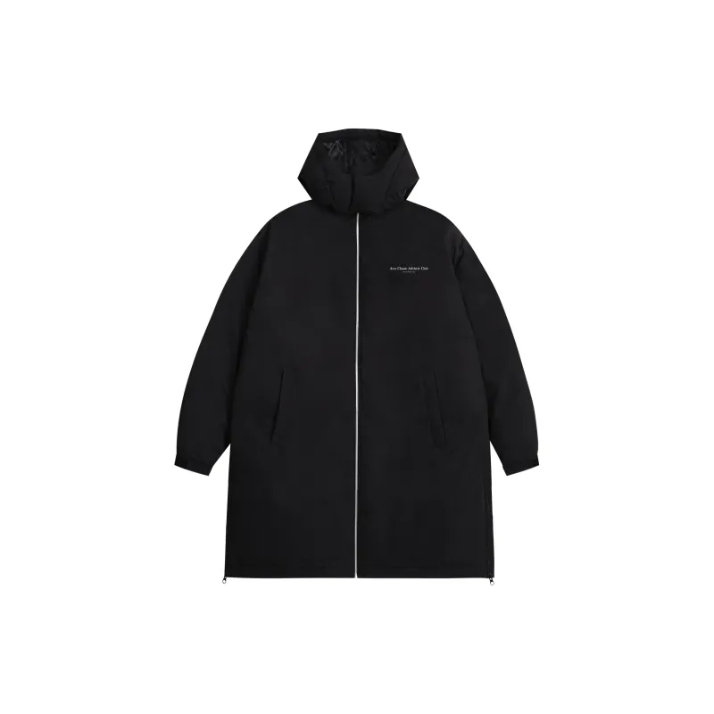 Atry Alphabet Slogan Series Down Jacket Unisex Black-1