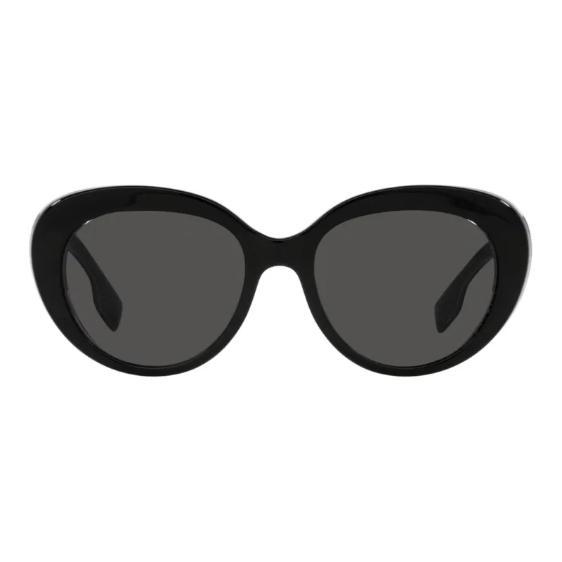 Burberry Acetate Cat Eye Sunglasses Women's Black-1