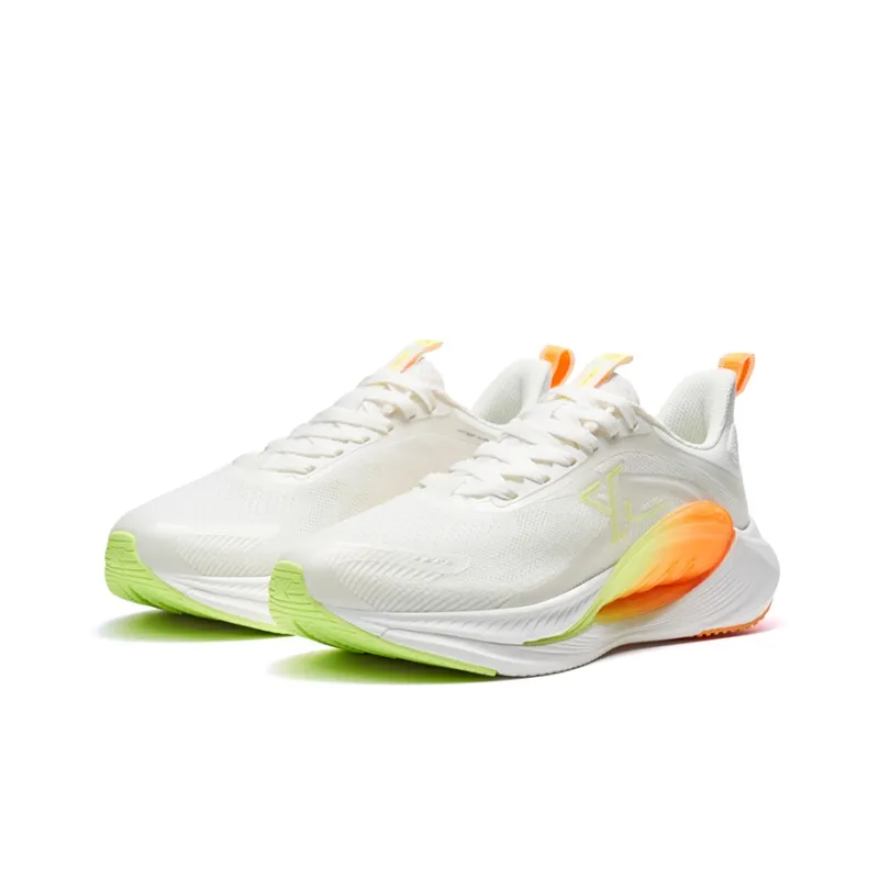 XTEP Hydrogen Wind 7.0 Rebound Lightweight Breathable Low Top Casual Running Shoes Men's Breeze Of Clear Orange-3