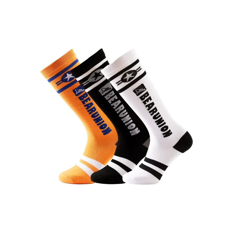 BEAR UNION Knee High Socks Unisex Combo Set-9