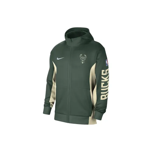 Nike NBA Milwaukee Bucks Showtime Dri-Fit Hoodie 