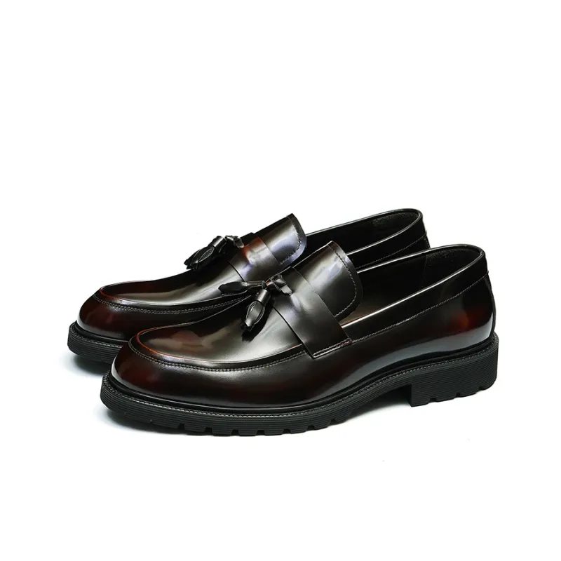 ASTON M.JAZZ Loafers Men Low Top Black/Red-10