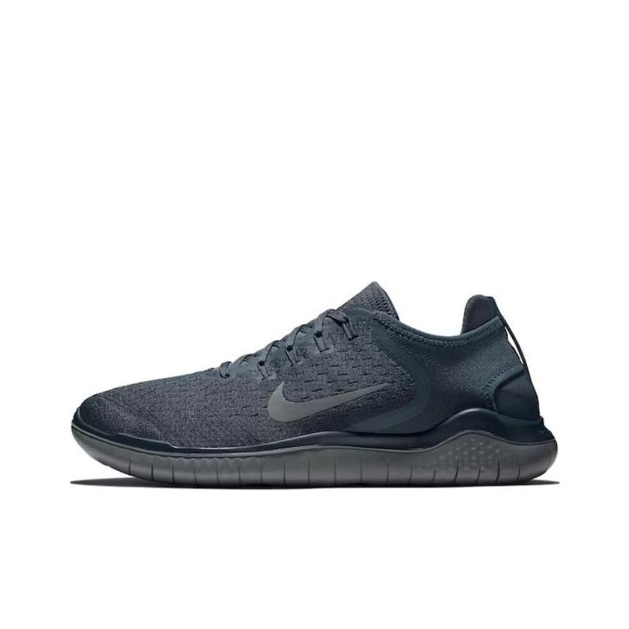 Nike free rn 2018 men's black best sale