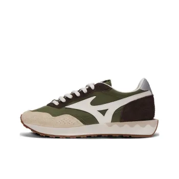 Mizuno LG 70s Anti Slip Wear Resistant Low Top Casual Shoes Unisex Green White