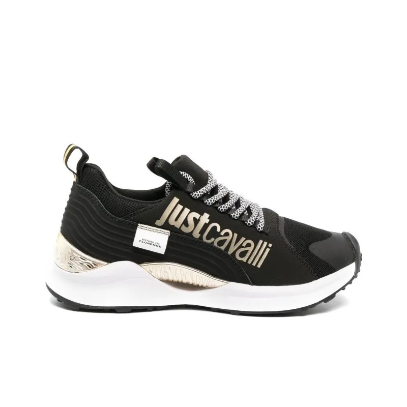Just Cavalli Logo-print Lace-up Sneakers-1