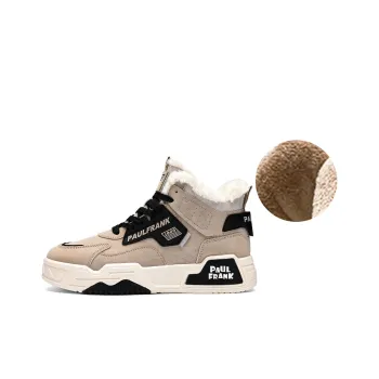 PAUL FRANK Slip-Resistant Mid-Top Skateboard Shoes Men's