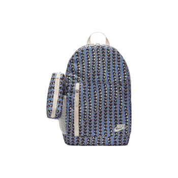 Nike Polyester Backpack Men's Arctic Blue & Midnight Navy & Pomegranate Ice