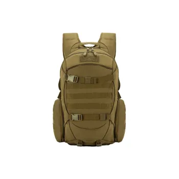 Explorers Polyester Backpack Regular Men's Black/Army Green/Khaki