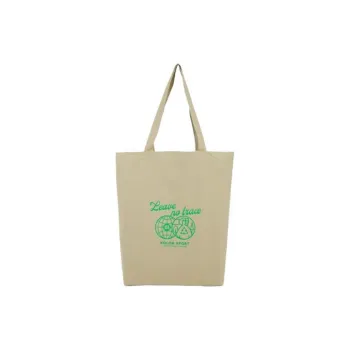 KOLON SPORT Cotton Tote Bag, Shopping Bag, Handbag, Shoulder Bag Regular Unisex Green