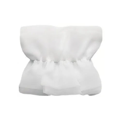 ZARA Strapless Tops Women's White