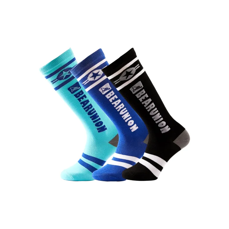 BEAR UNION Knee High Socks Unisex Combo Set-81